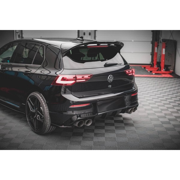 Lames Pare-Choc Arrière V.2 Vw Golf R Mk8