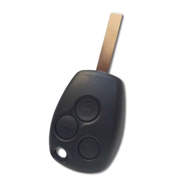 Coque de Clef 3 Boutons pour Plip Télécommande RENAULT Clio Kangoo Modus  Master