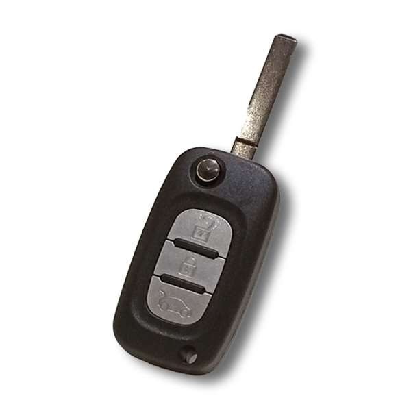 Boitier de Clé Télécommande Coque Clef Plip pour RENAULT Clio 3 Twingo 2  Modus 