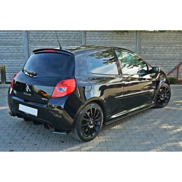 Lames de pare choc arrière Clio 3 RS