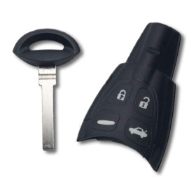 Boitier de clé Plip Saab 9.3 - 9.5
