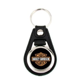Porte-clé simili cuir Harley-Davidson