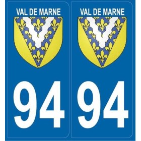 Stickers Blason 94 Val de Marne