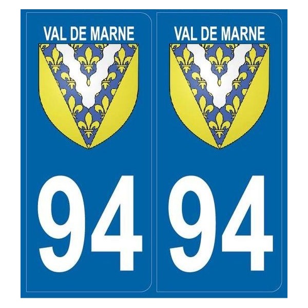 Stickers Blason 94 Val de Marne