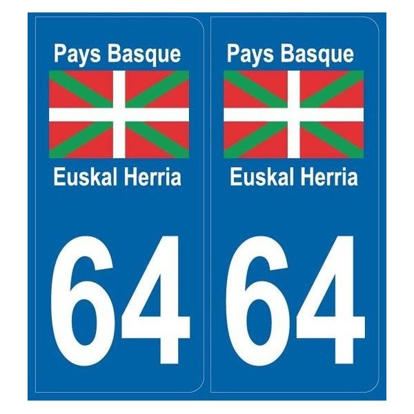 Stickers plaques Pays-Basque