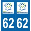 Stickers plaques Pas-de-Calais