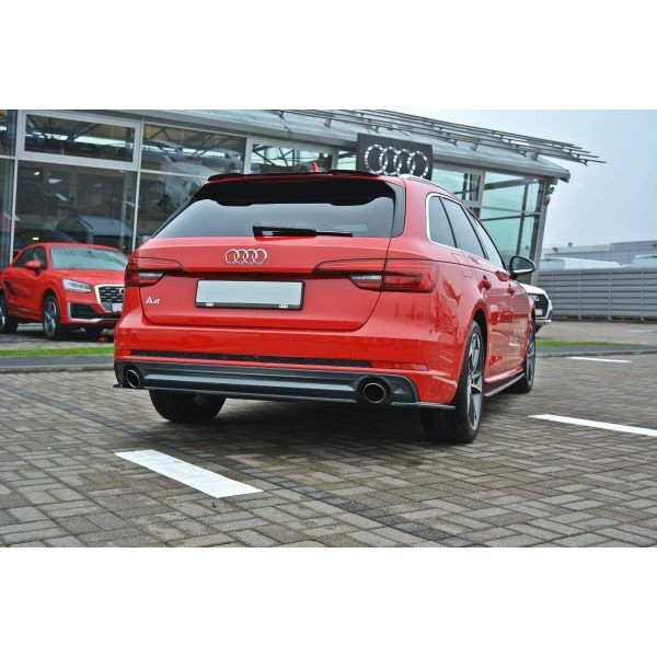 Splitter Arriere Central Audi A4 B9 S-Line