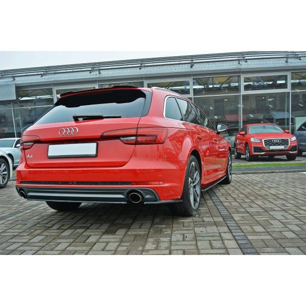 Rajout, splitter pare-chocs Arriere Audi A4 B9 S-Line