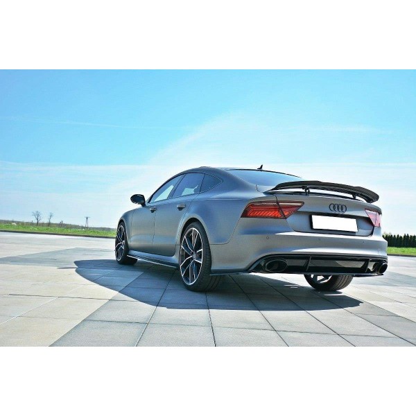 Splitter Arriere Central Audi Rs7 Facelift