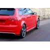 Paire de Diffuseurs Bas de Caisse Audi S3 8P (Facelift Model)