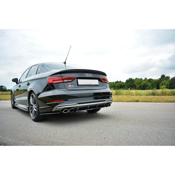 Splitter Arriere Central Audi S3 8V Limousine Facelift