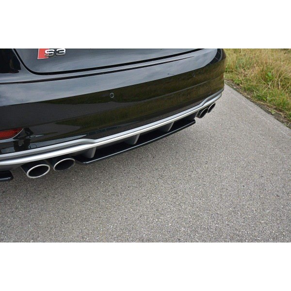 Splitter Arriere Central Audi S3 8V Limousine Facelift