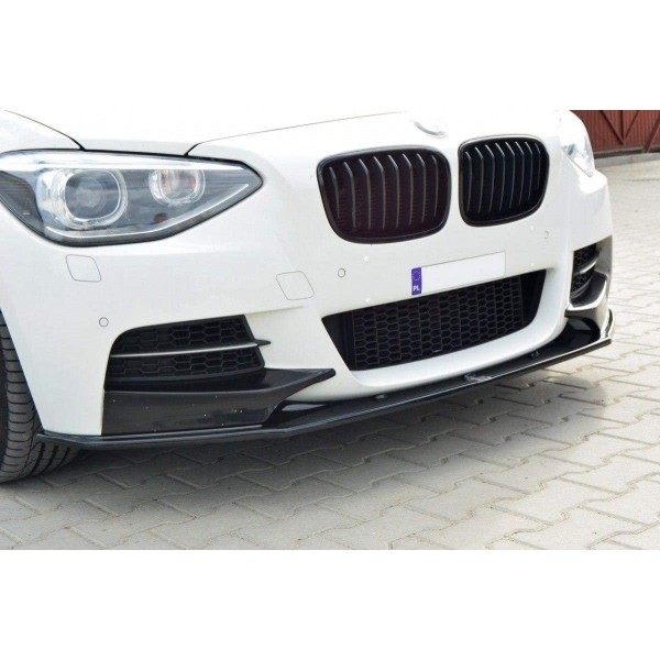 Lame M Performance Pare choc Pack M BMW F20 F21 Ph1 Noir Brillant